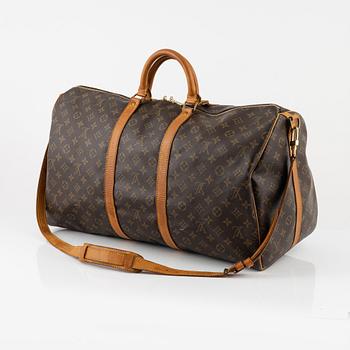 Louis Vuitton, weekend bag, "Keepall 55 Bandouliere", 1988.