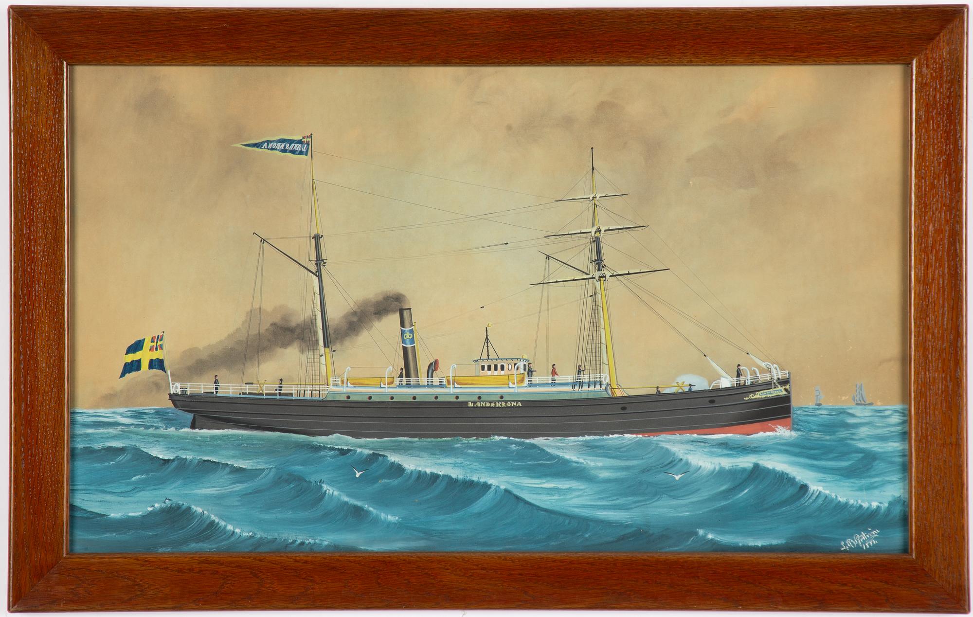 Lars Petter Sjöström, "S/S Landskrona".