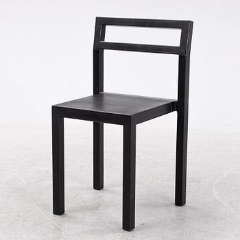 Boris Berlin/Poul Christiansen, 6 chairs, "Non", Komplot design, Källemo, 2000's.