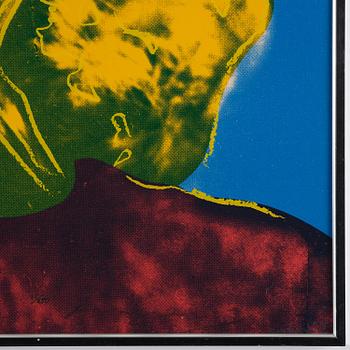 Andy Warhol, "With Hat", from: "Ingrid Bergman".