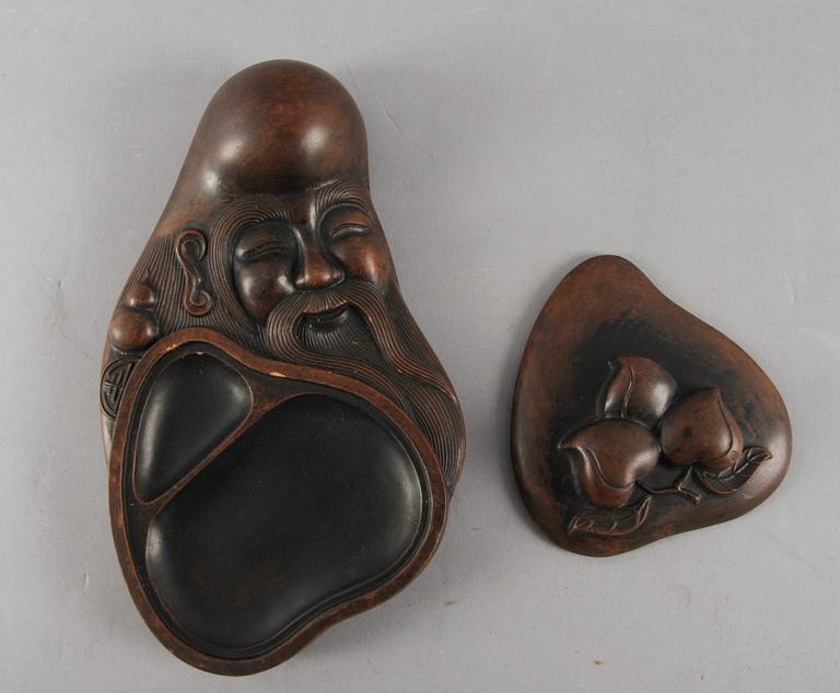 MÅLARSTÄLL, keramik. Kina. 1900/2000-tal.