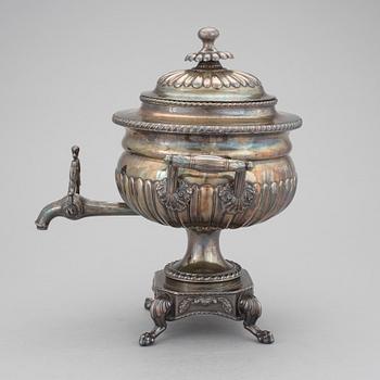 SAMOVAR, pläter. England, 1800-talets mitt.