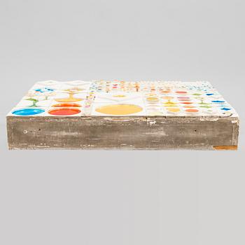 RUT BRYK, a porcelain relief, 'Candy' signed Rut Bryk 1970.