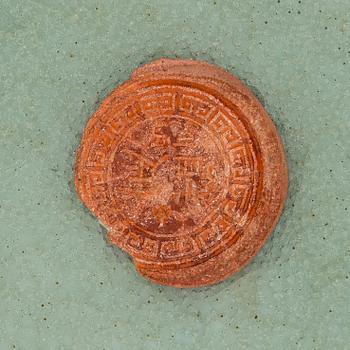 Vas, keramik. Kina, 1900-tal.