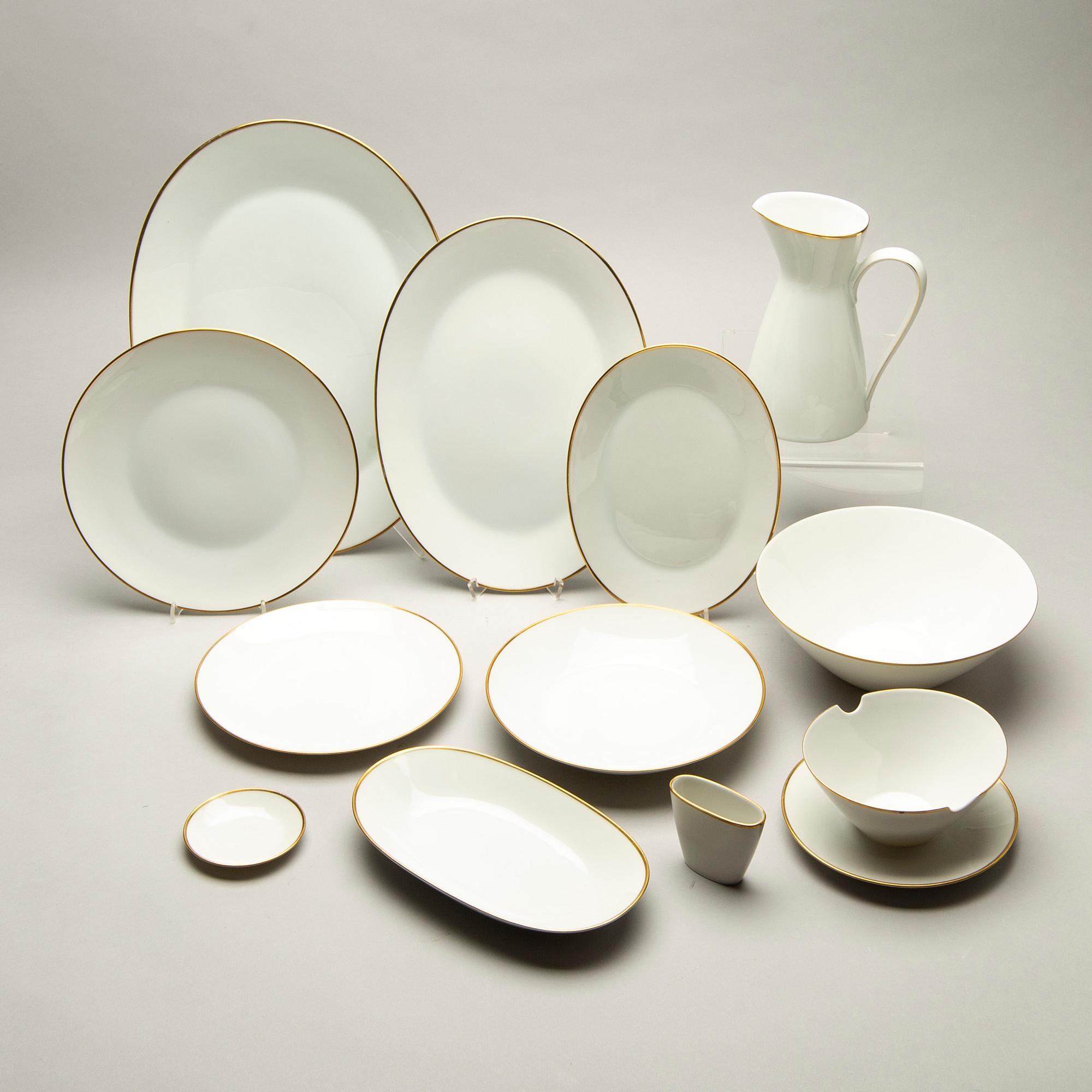 MAT- och KAFFESERVIS, porslin, 94 delar, Rosenthal, 1900-talets mitt.