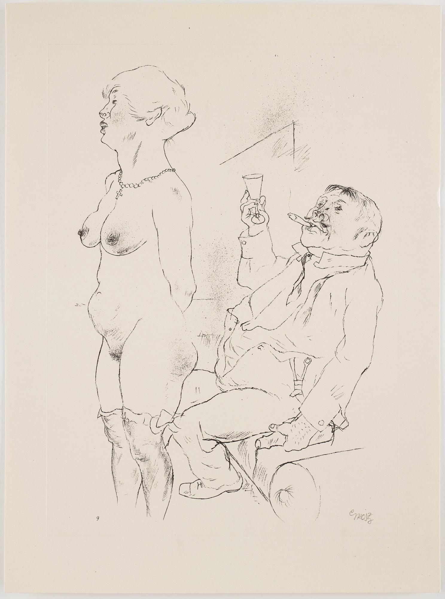 George Grosz, "Ecce Homo".