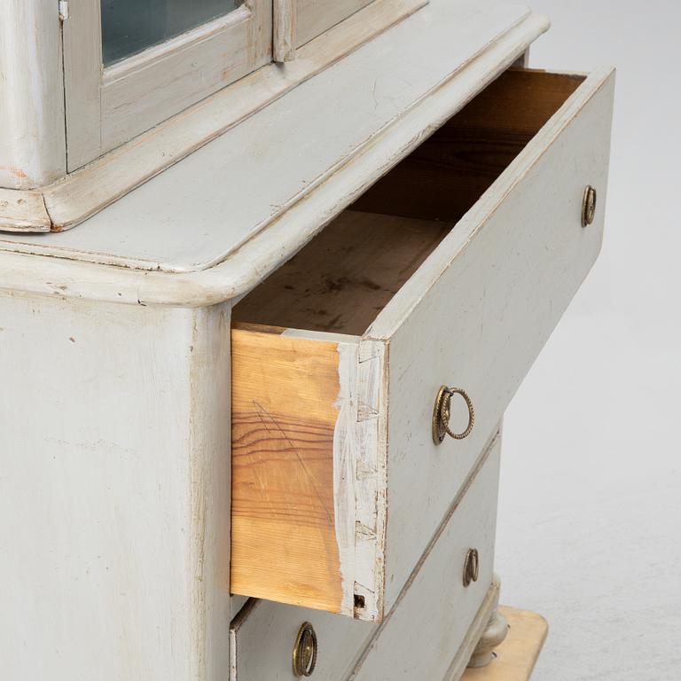 Display cabinet, late 19th century,.