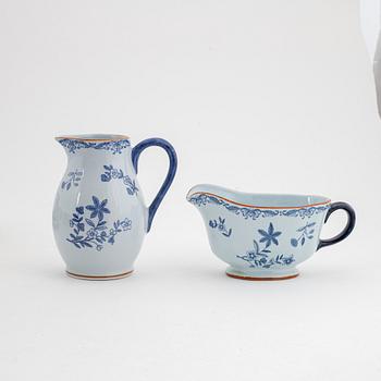 Servis, porslin, 103 delar, "ostindia, samt 8 delar "Ostindia floris", Rörstrand, varierande åldrar.