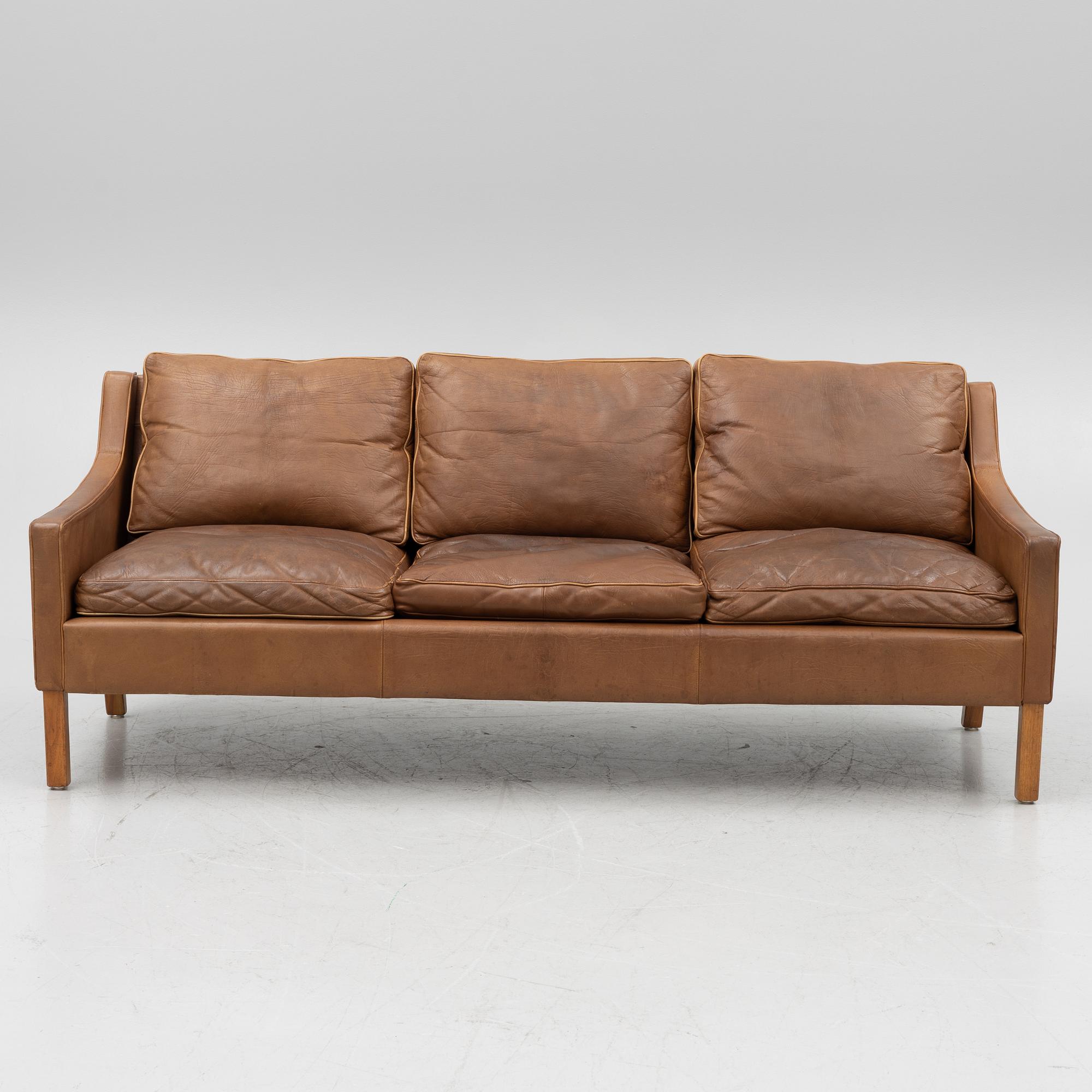 Ib Kofod Larsen, soffa, Olof Perssons Fåtöljindustri (OPE), Jönköping, 1950-60-tal.