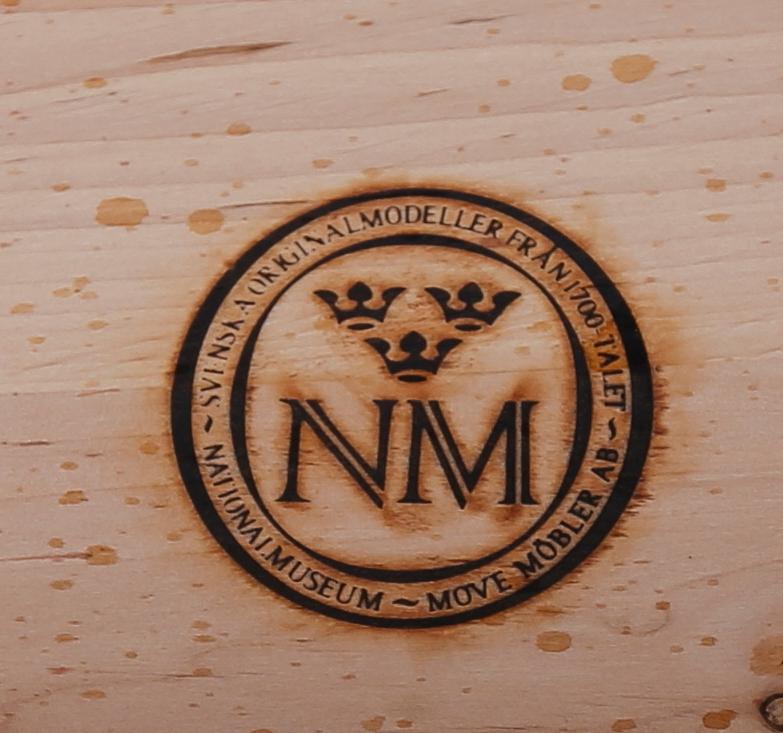 SÄNGBORD, 1 par, rokokostil, för Nationalmuseum, 1900-talets andra hälft.