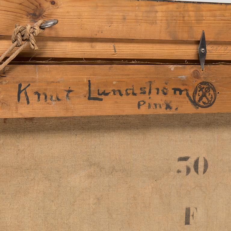 KNUT LUNDSTRÖM, oil on canvas, signed and dated 1924.