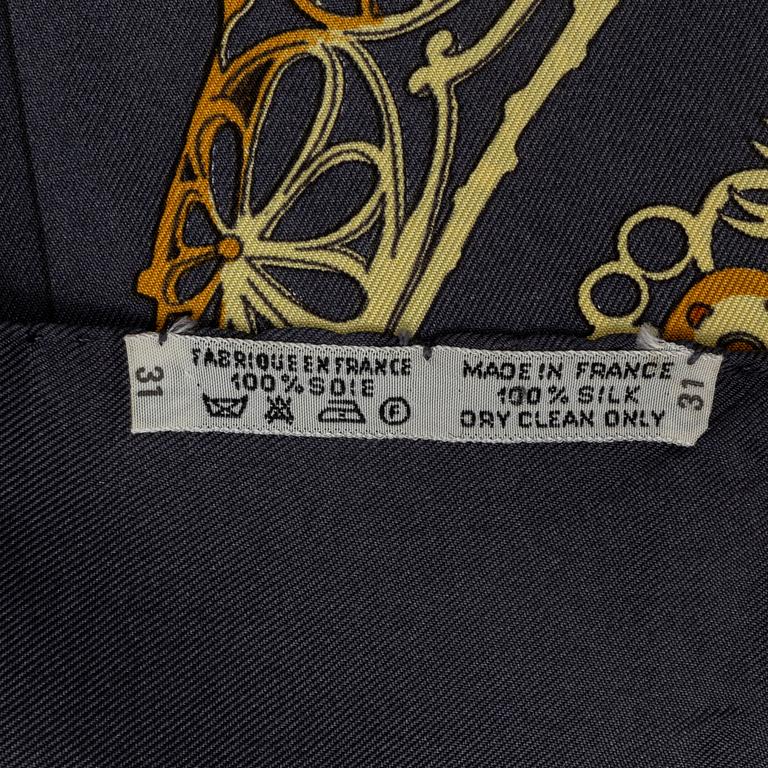 Hermès, scarf, "Les Muserolles".