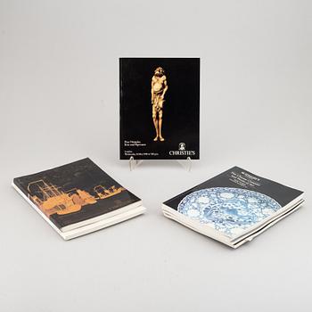 A group of seven catalogues, including Sotheby's and Christie's 1987-1990.