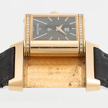 Jaeger-LeCoultre, Reverso Duetto, armbandsur, 21 x 28,5 (33) mm.