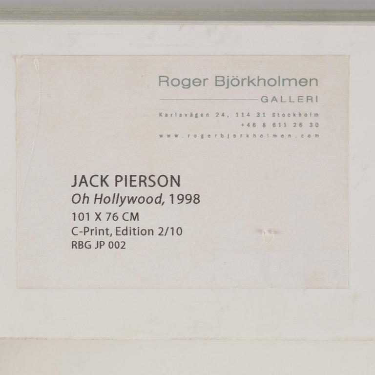 Jack Pierson, "Oh Hollywood", 1998.