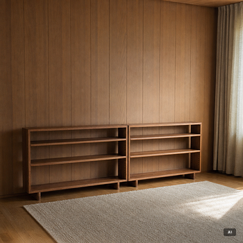 Josef Frank, a pair of model B 1142 bookcases, Firma Svenskt Tenn, before 1985.