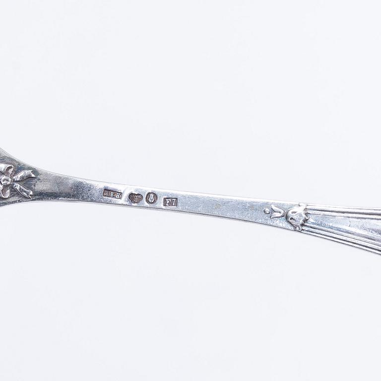 Cutlery, 23 pieces, silver, 20th century.