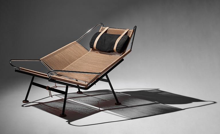 Hans J. Wegner, a 'Flag Halyard' chair, Getama, Denmark probably 1950s.