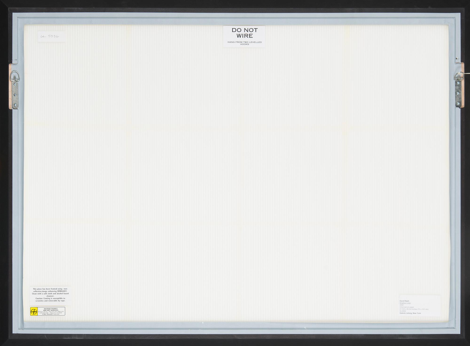 David Nash, "Shadow lines".