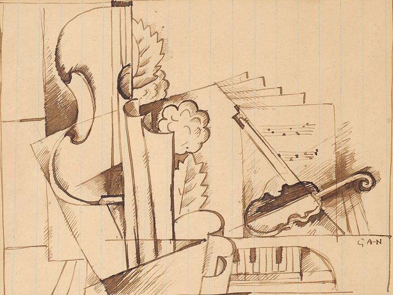 Gösta Adrian-Nilsson, Composition with musical instruments.