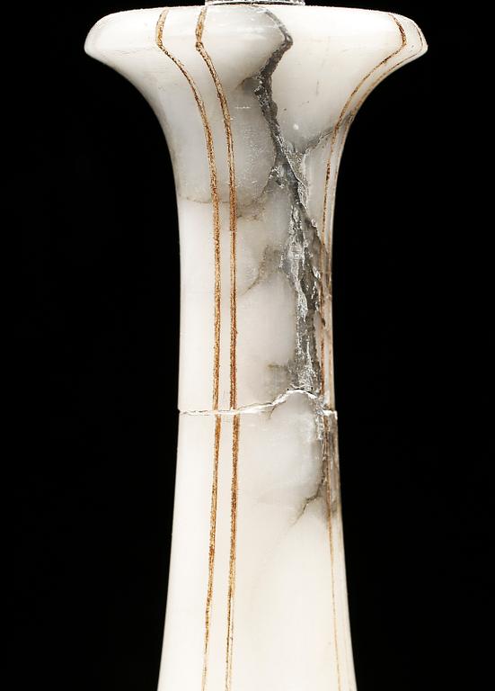 TAKLAMPA, 1930/40-tal. Höjd ca 84 (inklusive sockel).