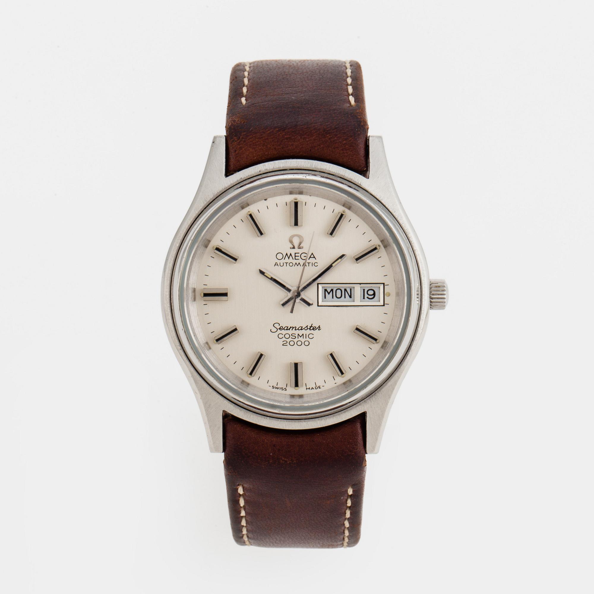 OMEGA, Seamaster Cosmic 2000, wristwatch, 38 mm,