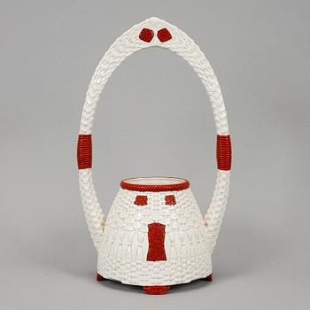 A Julius Dressler ceramic vase, Austria, early 20th century.