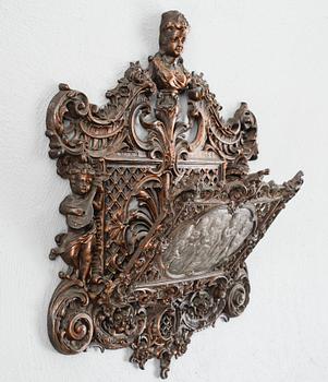 BREVSTÄLL, nyrenässans, 1800-talets slut.