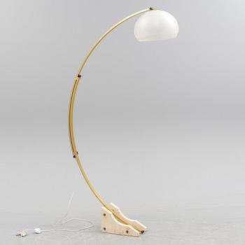 A 1980s brass floor light from Garali.