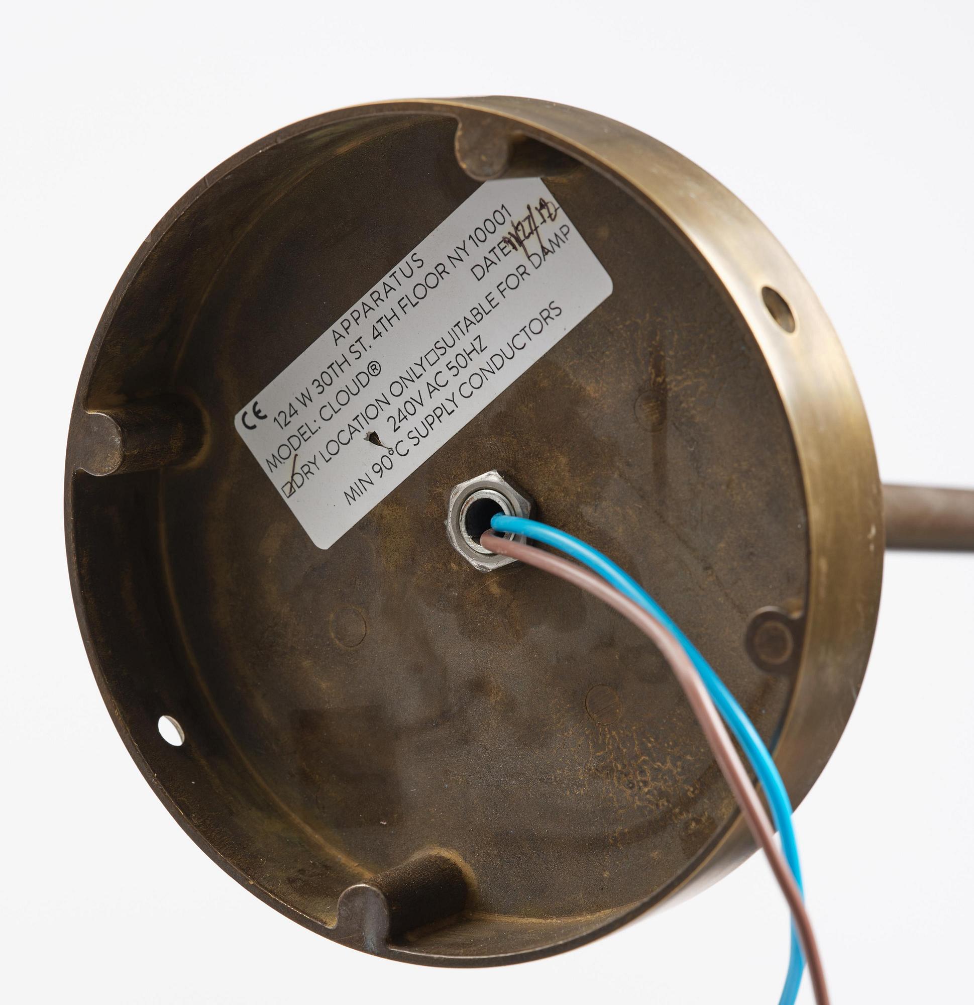 Gabriel Hendifar, a "Cloud 37" chandelier, Apparatus, USA, 2018.