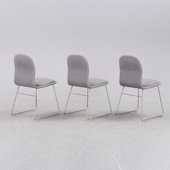 Three 'Hi Pad chair' chairs by Jasper Morrison for Capellini,  Italy, circa 2000.