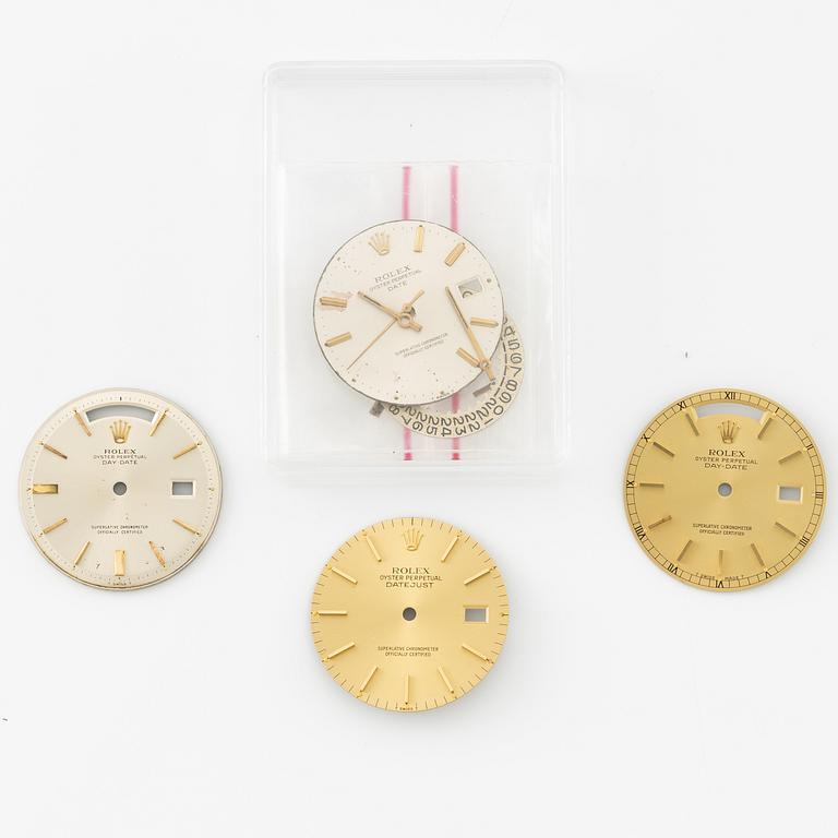 Dials, for Rolex, 4 pcs.