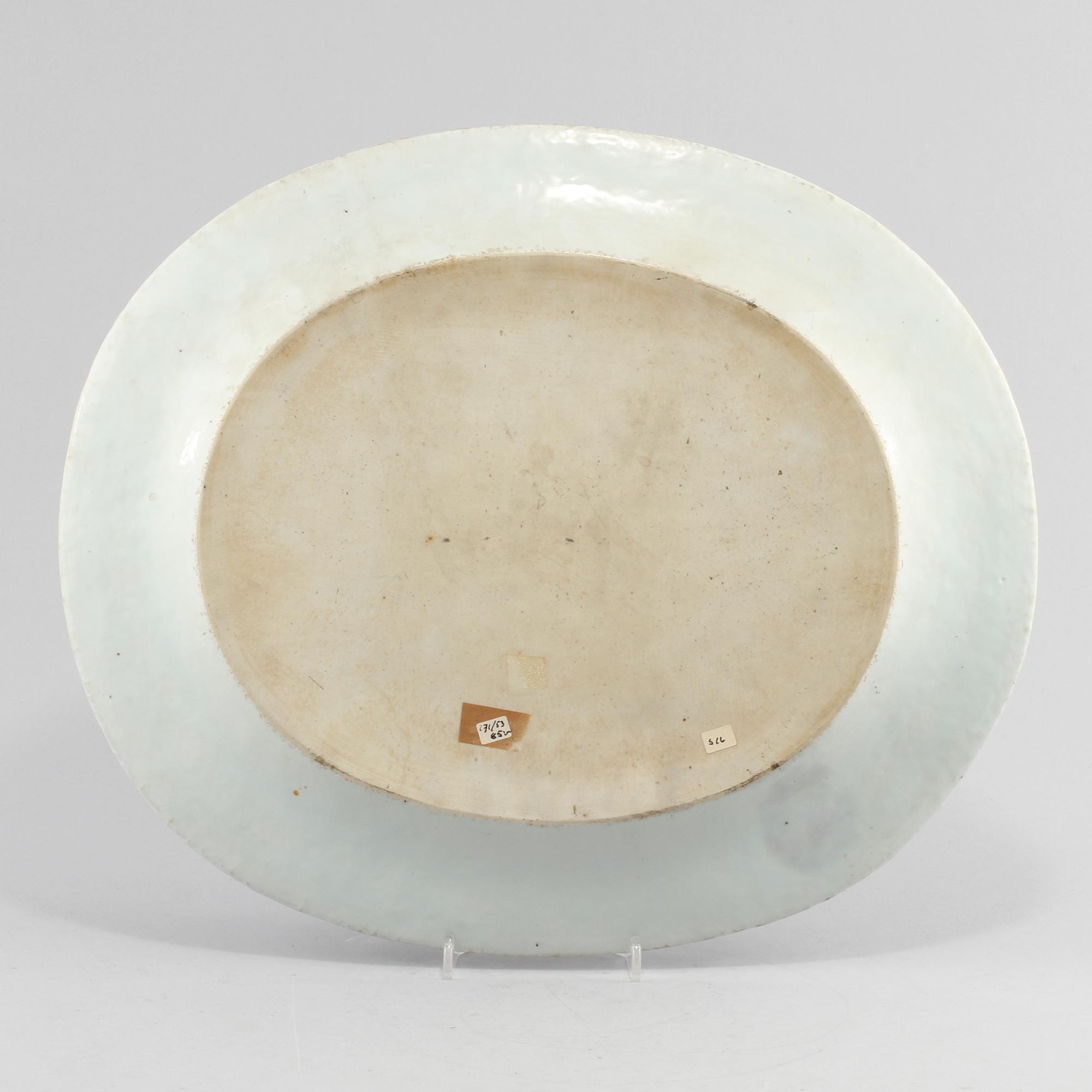 FAT, porslin, Kina 1700-tal.