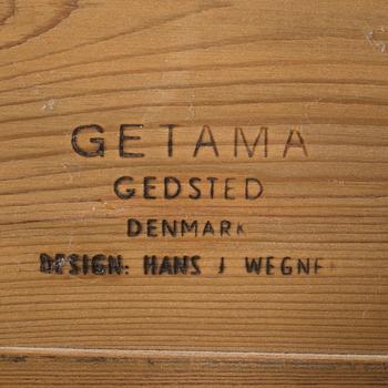 HANS J WEGNER, bäddsoffa, Getama, brännmärkt.
