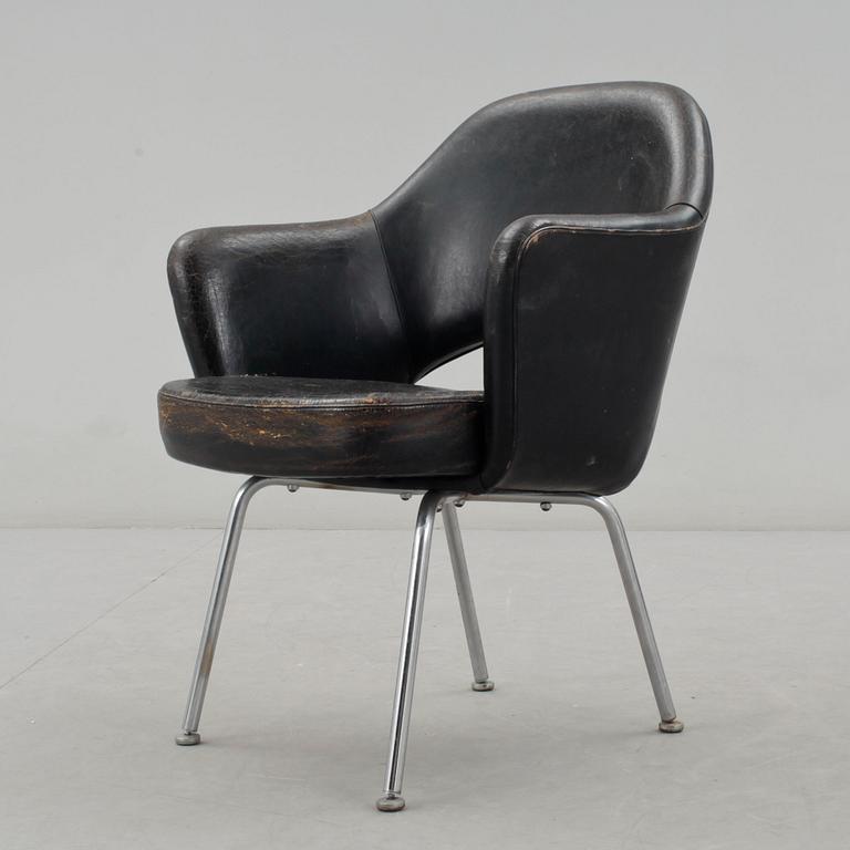 KARMSTOL, 'Executive Side Chair', Eero Saarinen, NK's verkstäder för Knoll International, 1963.