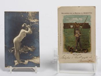 PARTI VYKORT OCH FOTOGRAFIER, sent 1800-tal till tidigt 1900-tal.