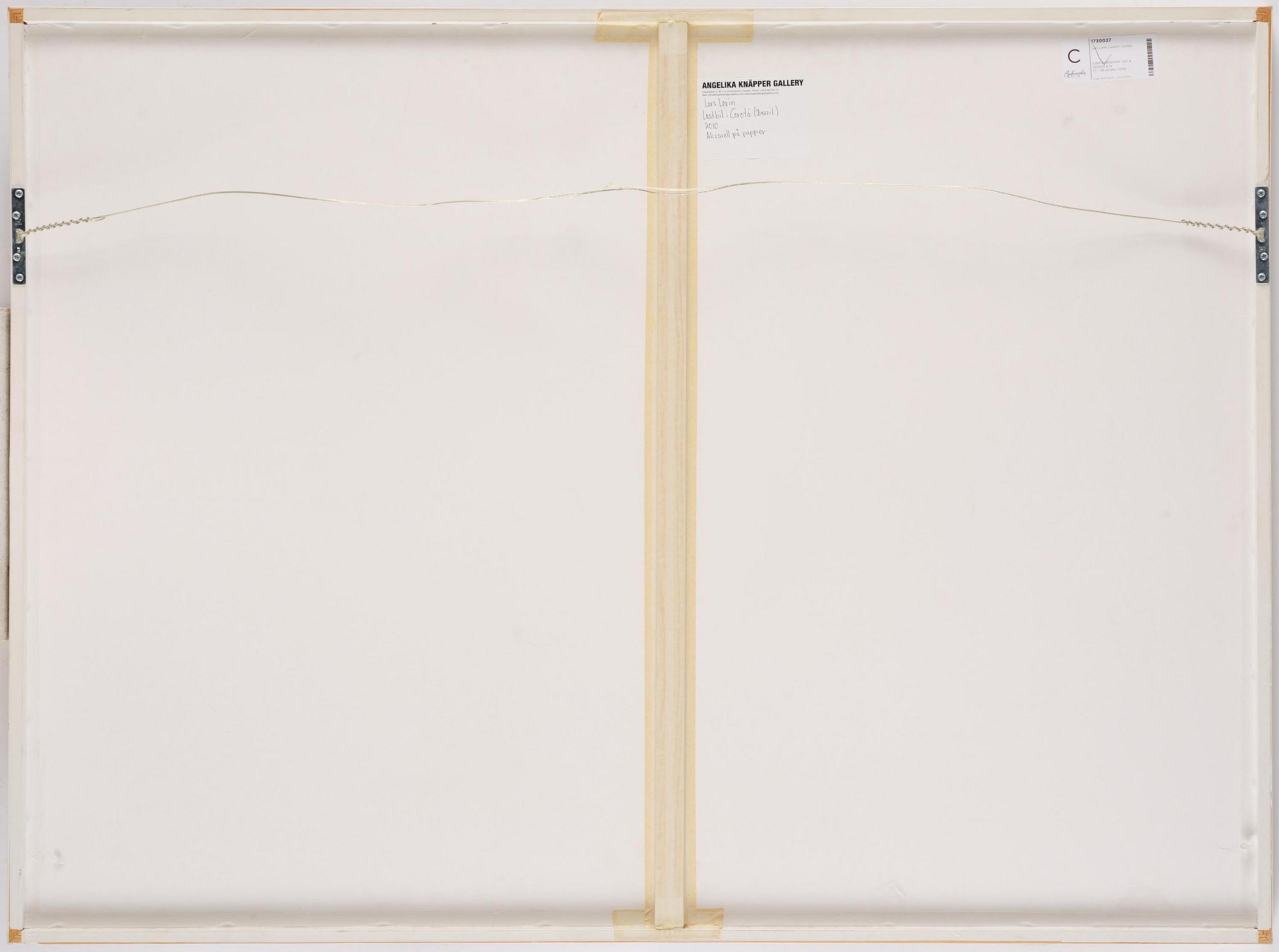 Lars Lerin, "Lastbil i Corotá (Brazil)".