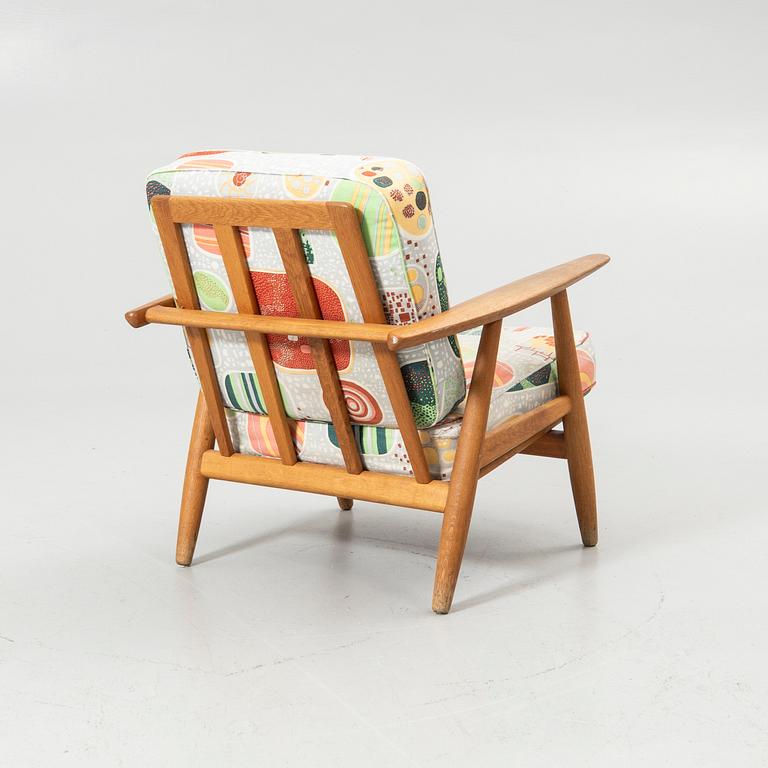 Hans J. Wegner, Armchair, "GE-240/Cigarren", Getama, Gedsted, Denmark, 1960s.