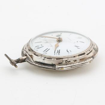 JOHN WARD, pocket watch, 65 mm,