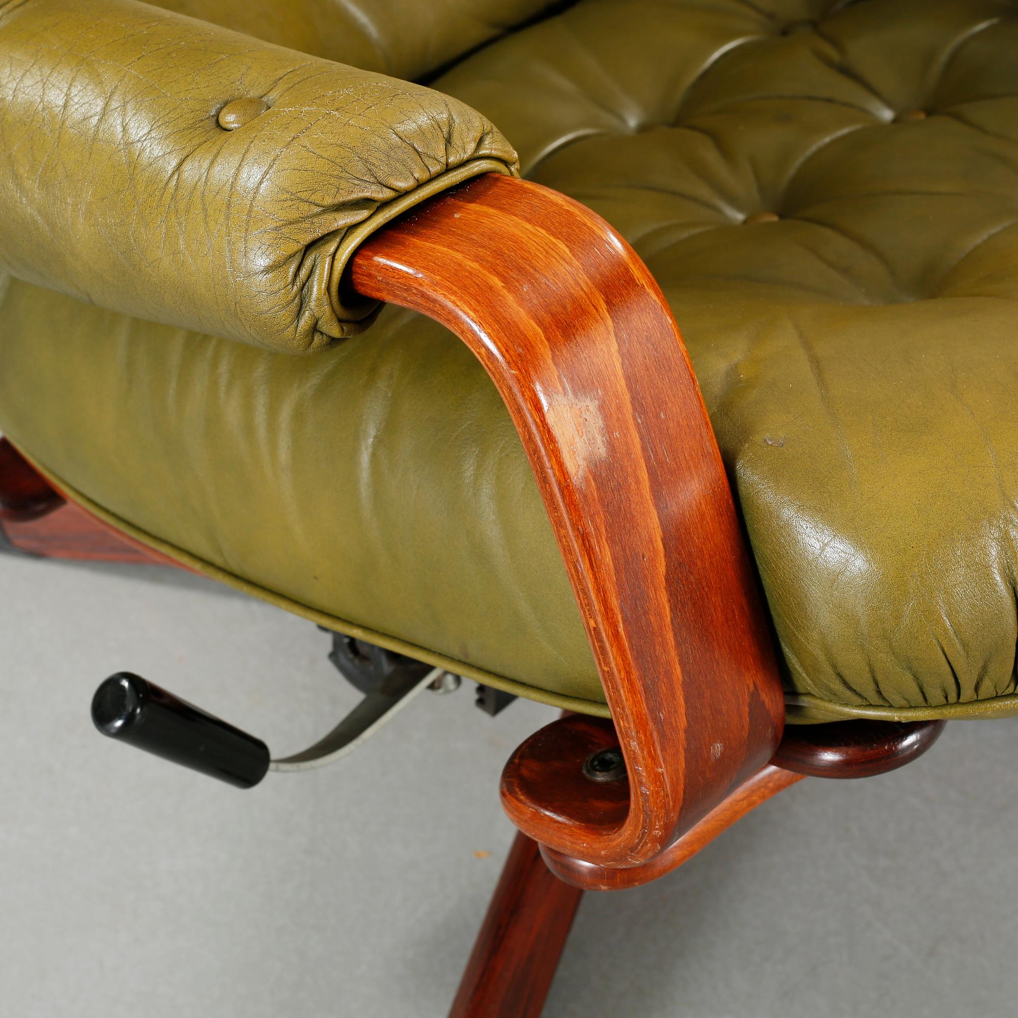 One 1970-/80´s lounge chair called "Gondol", G-design for Göte-Möbler in.