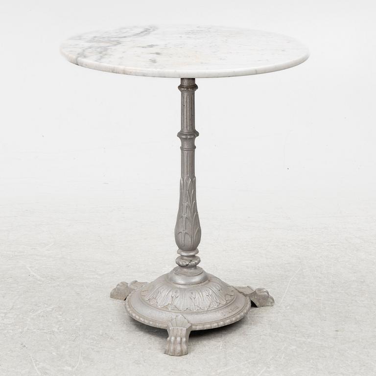 A café table, Byarums Bruk, Vaggeryd, contemporary production.