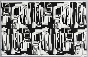 Olle Bonniér · TEXTIL, "Raxt", Olle Bonnier, Ljungbergs textiltryck, 2000-tal.