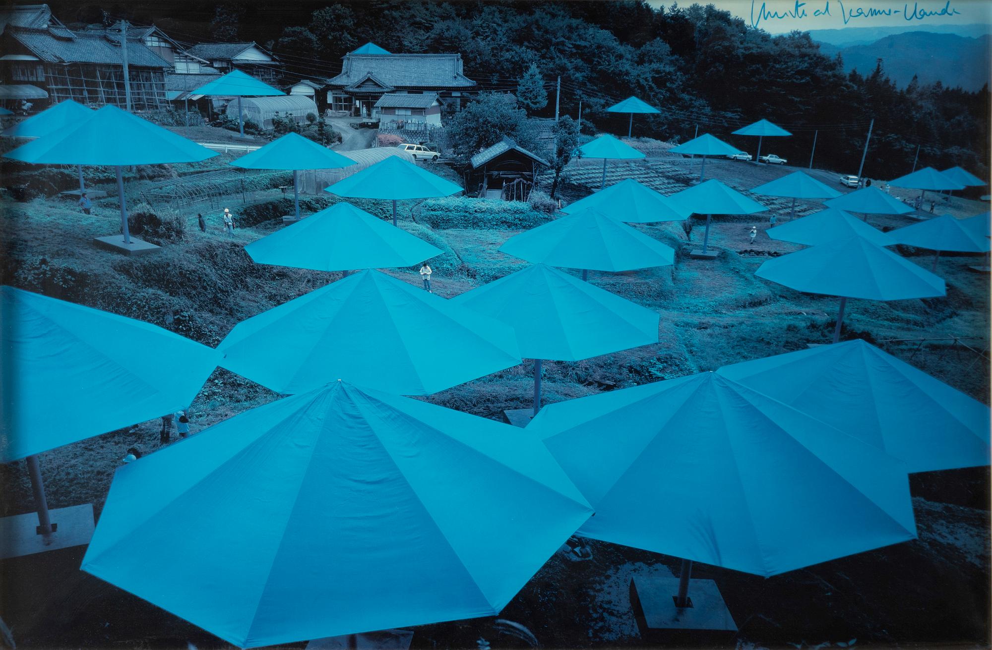 Christo & Jeanne-Claude, "The Umbrellas, Japan-USA".