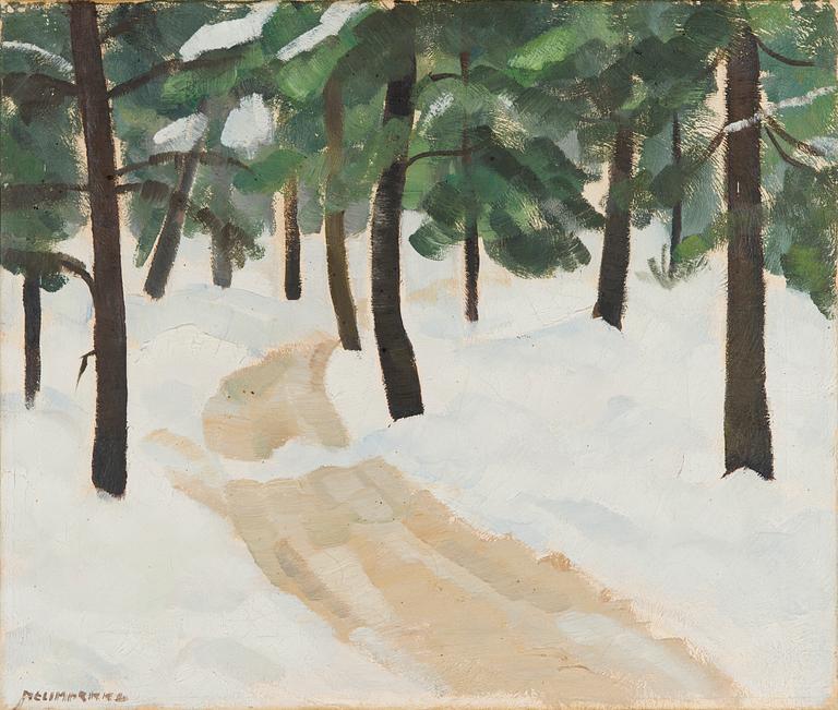 Eero Nelimarkka, Talvinen metsä.