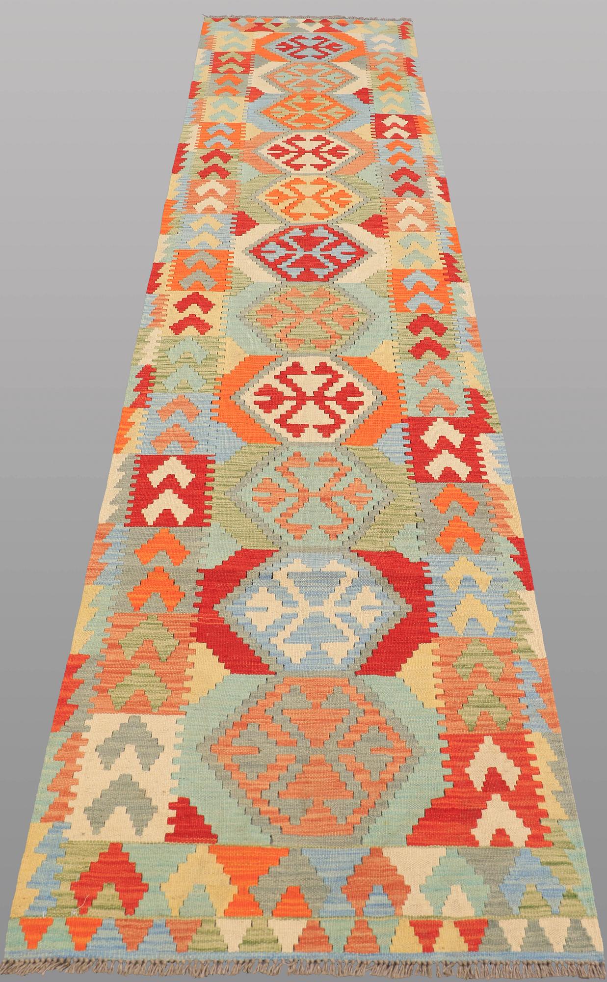 A RUNNER, Kilim, ca 395 x 83 cm.