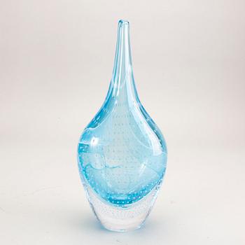 Elna Melusine Jolom,  a signed and dated 2014  glass vase.