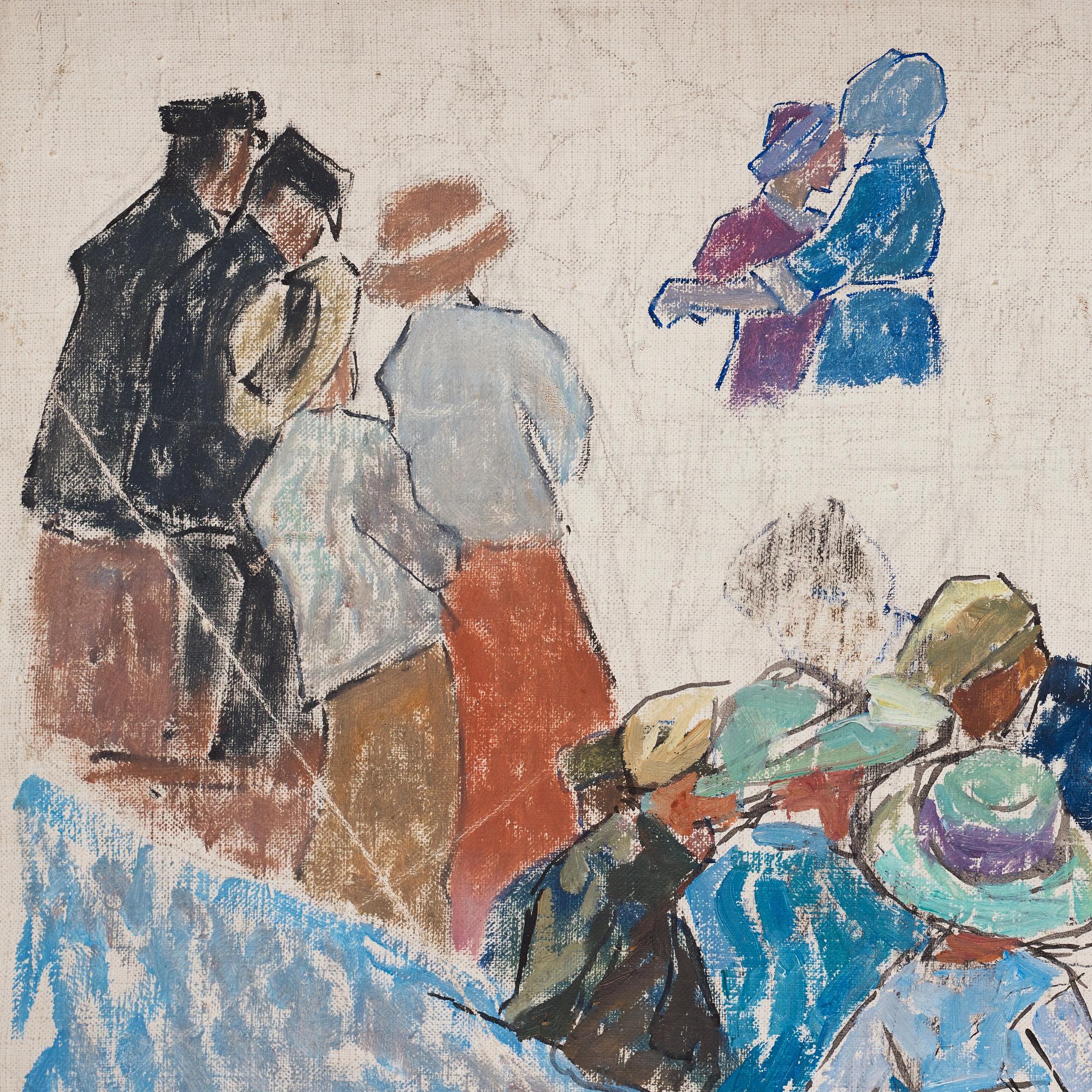 Carl Wilhelmson, Studie till "Midsommarafton".