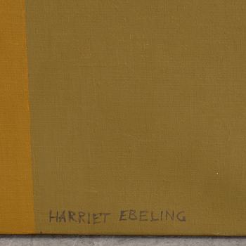 Harriet Ebeling, oil on canvas, signed.