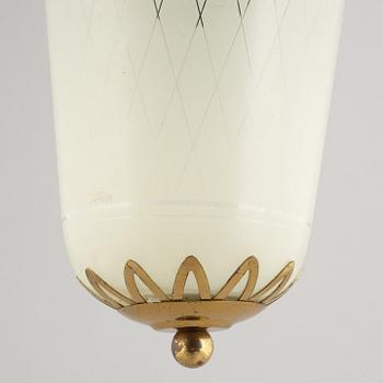 A Swedish Modern ceiling lamp, 1940's.