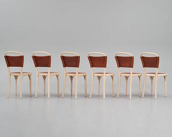 Jonas Bohlin, a set of six 'Vilda 3' chairs from Gemla, Diö, Sweden, 2018.